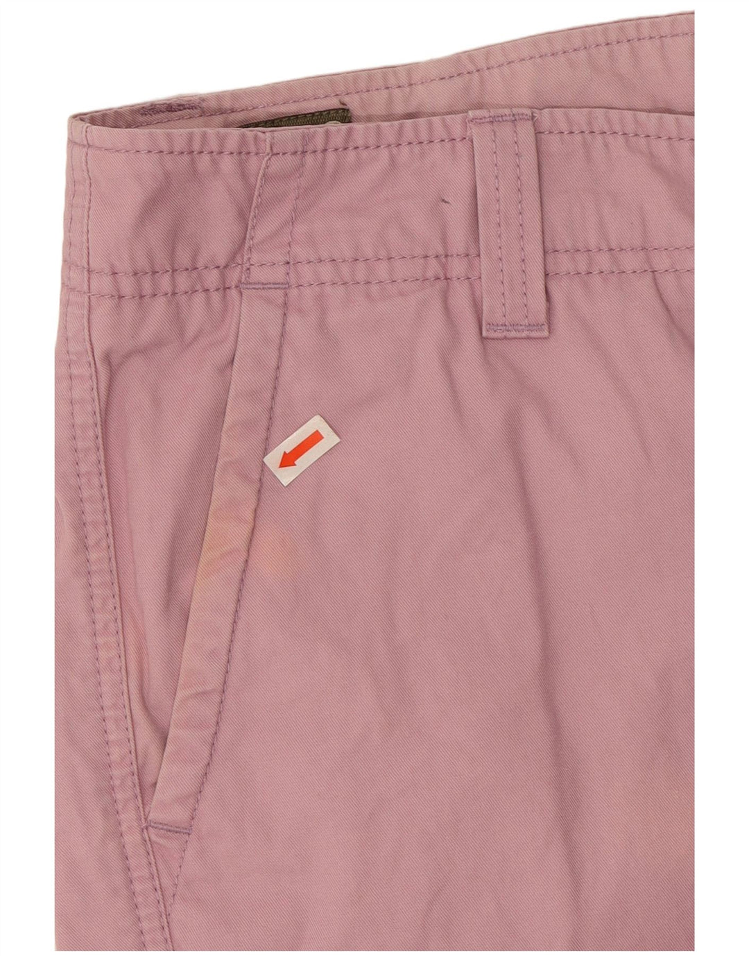 Pantaloni scurți chino pentru bărbați Timberland W32, bumbac roz mediu
