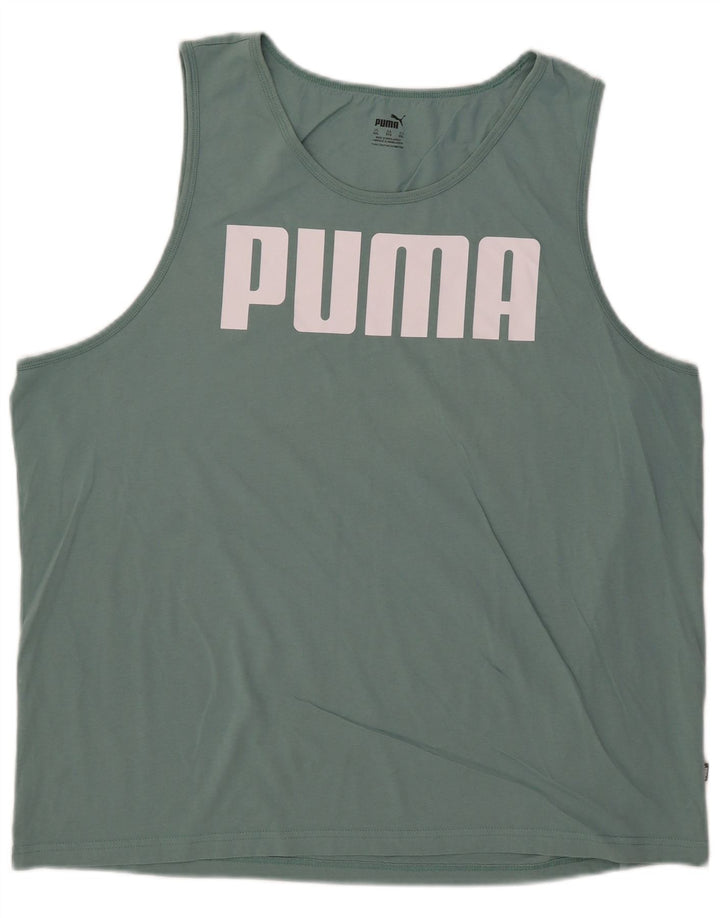 Vesta grafică pentru bărbați Puma, 2XL, verde