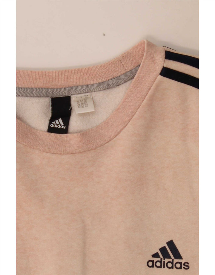 Pulover pentru bărbați Adidas Graphic Regular Fit Pulover mare roz
