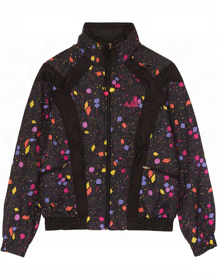 Alex Athletics Trening pentru bărbați Top Jachetă Mic Negru Geometric Retro