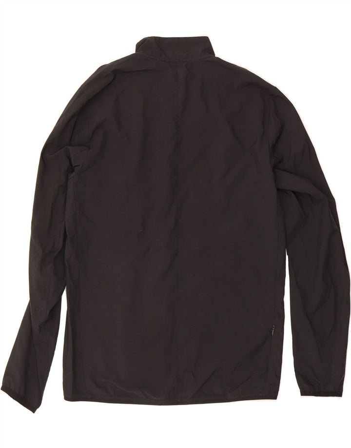 ADIDAS Mens Running Tracksuit Top Jacket Small Black Polyester Vintage Adidas and Second-Hand Adidas from Messina Hembry 