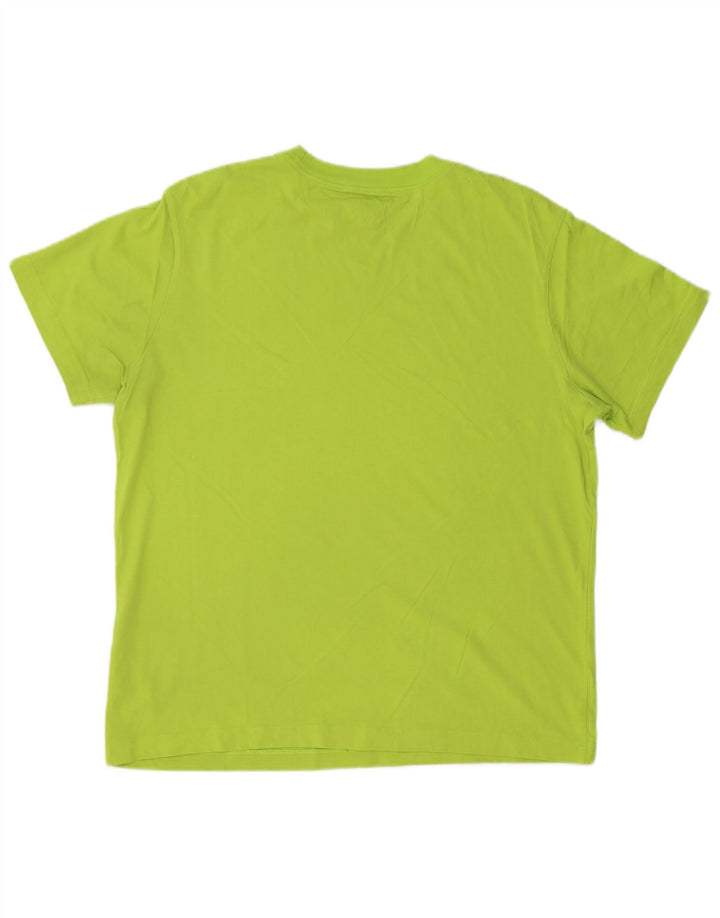 Tricou NIKE pentru bărbați, top mic, verde, bumbac