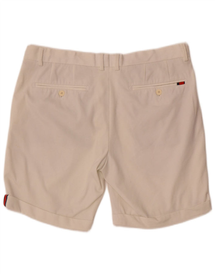 Pantaloni scurți chino pentru bărbați Zara EU 42 Large W32 White