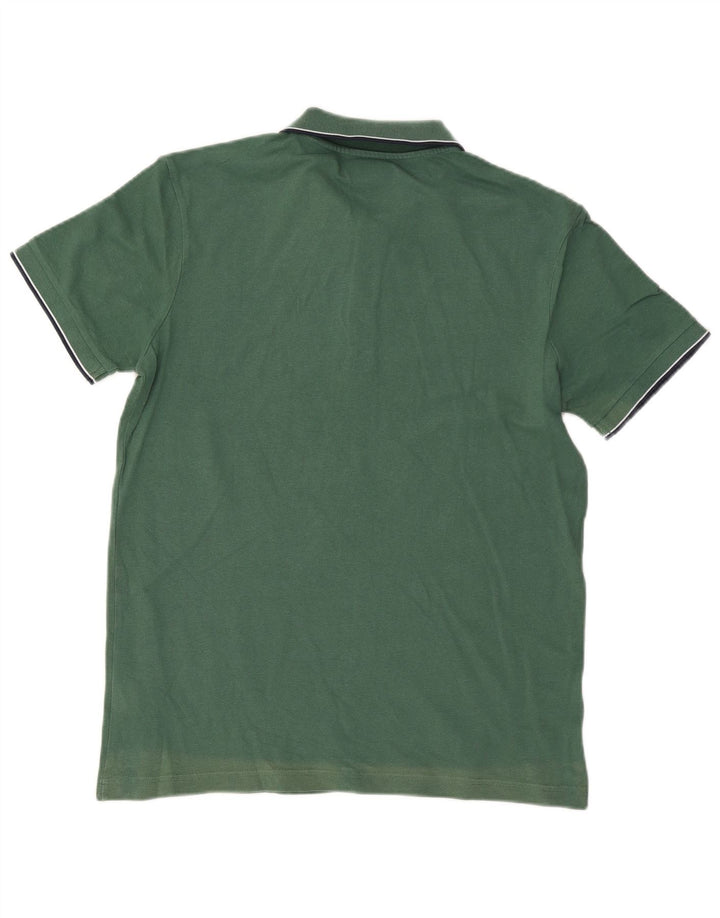 Cămașă polo pentru bărbați Kappa, bumbac verde mare
