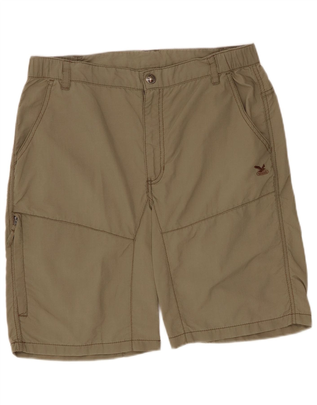 Pantaloni scurți cargo SALEWA pentru bărbați, mari W34, nailon kaki