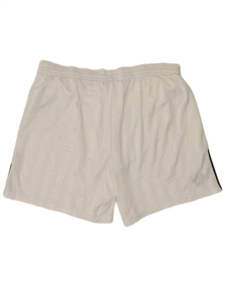 Pantaloni scurți sport Nike pentru bărbați XL, poliester cu dungi albe