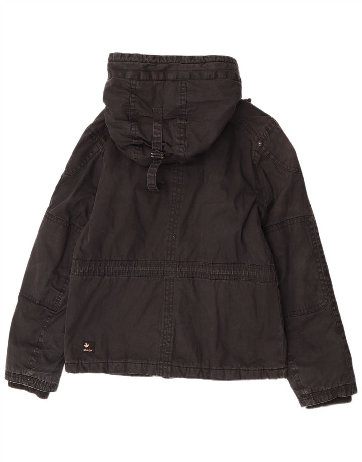 Jachetă cu glugă pentru bărbați KHUJO UK 40 Large Black