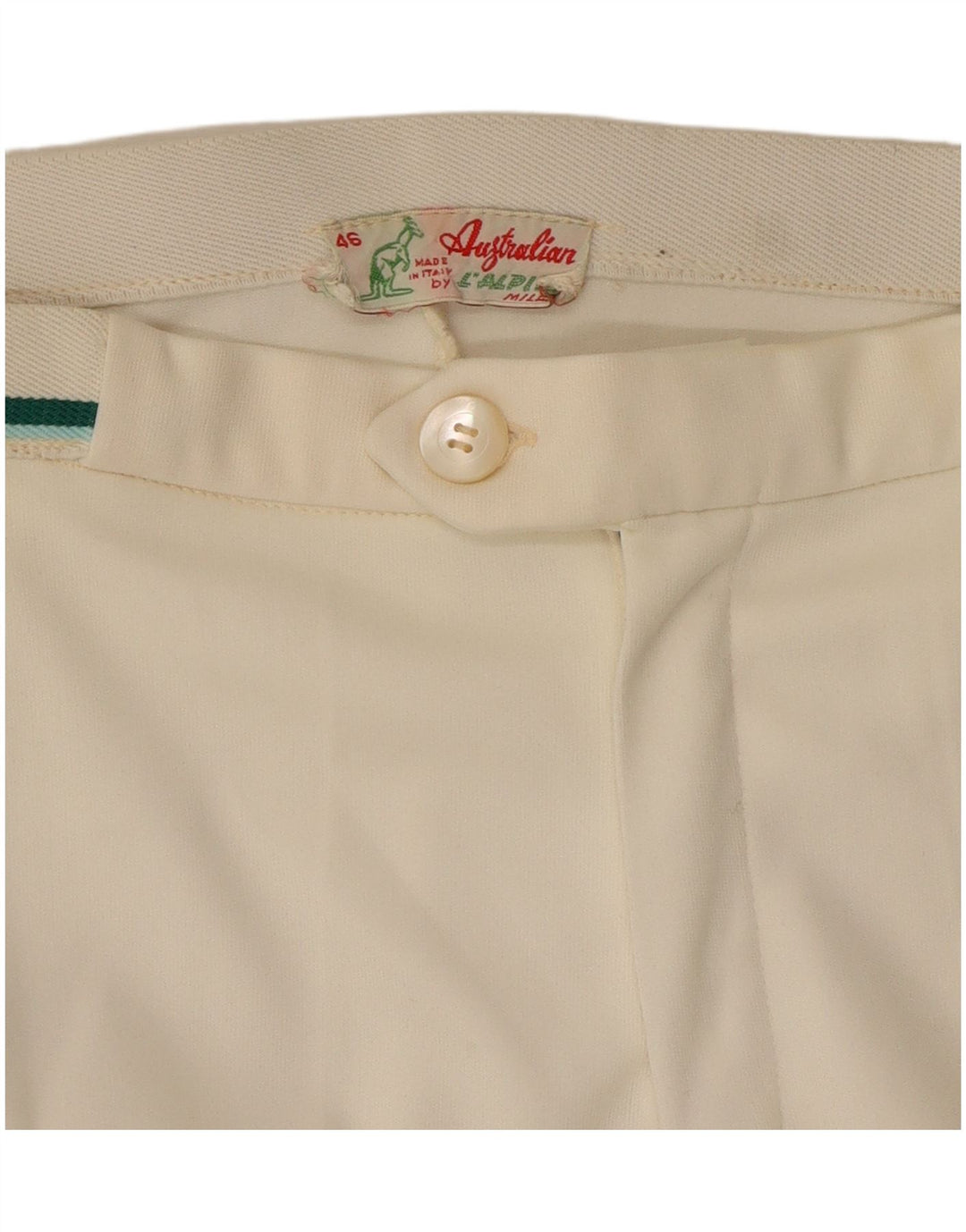 AUSTRALIAN L'ALPINA Pantaloni scurți pentru femei IT 46 Large W33 Off White Sintetic