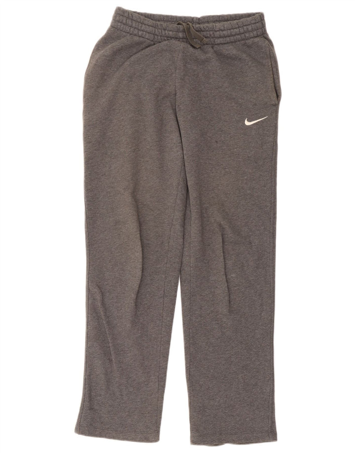 Pantaloni de trening Nike pentru bărbați, bumbac gri mic