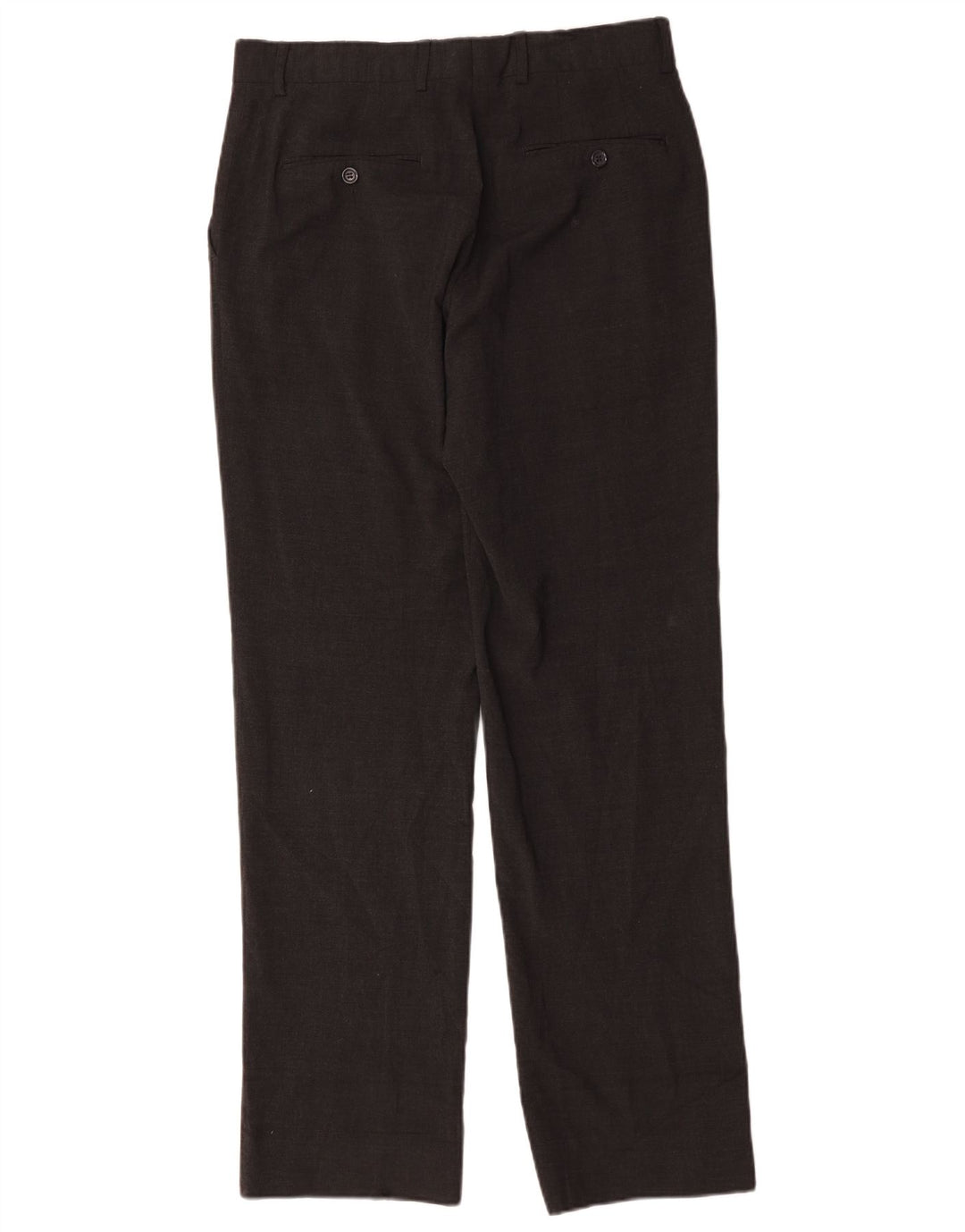 Pantaloni de costum drepți pentru bărbați Zara EU 42 Mari L32 L33 Poliester gri