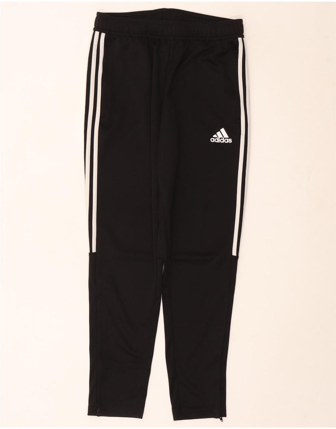 Pantaloni de trening ADIDAS Aeroready pentru bărbați, poliester mediu negru