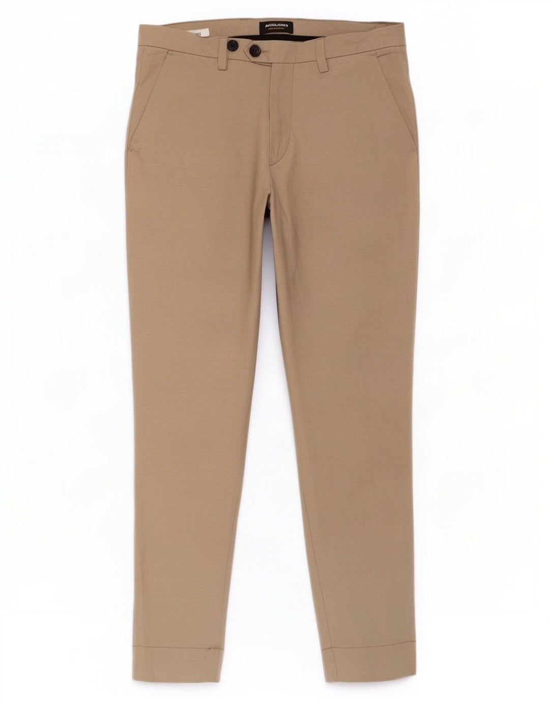 Pantaloni chino conici pentru bărbați Jack & Jones L34 L32 poliester bej