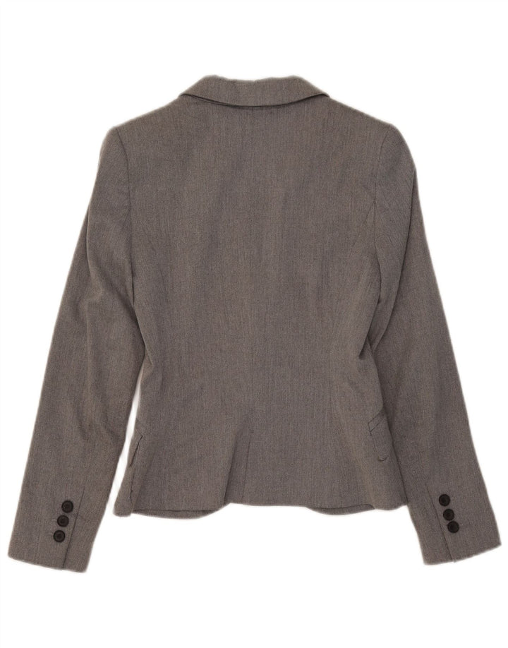 Jachetă pentru femei Zara cu 1 nasture, UK 6 XS, gri