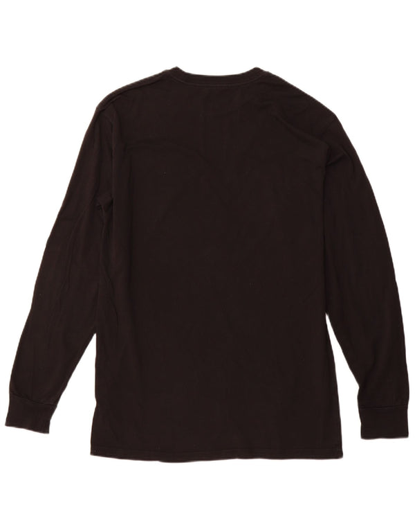 VANS Bărbați Classic Fit Graphic Top cu mânecă lungă, bumbac mediu negru