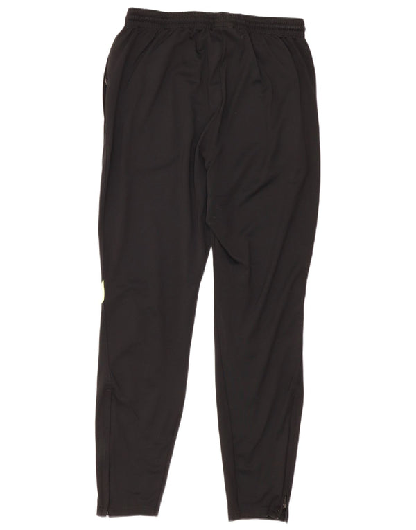Nike Mens Dri Fit Tracksuit Trousers Medium  Black Colourblock Polyester