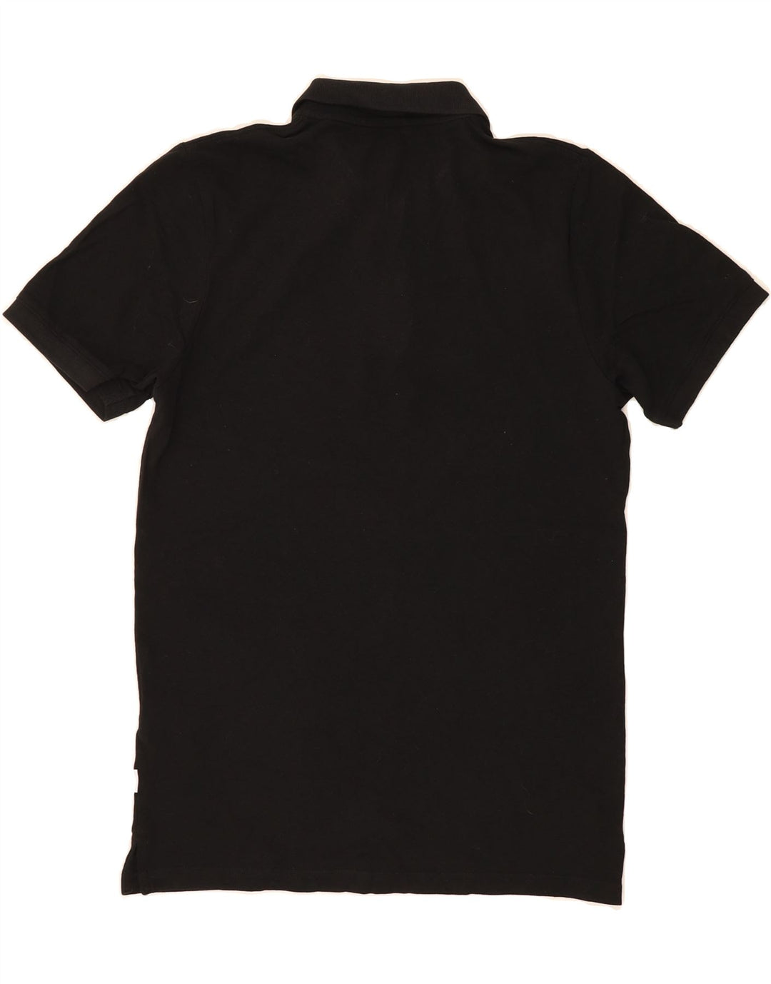 JACK & JONES Mens Polo Shirt Small Black Cotton Vintage Jack & Jones and Second-Hand Jack & Jones from Messina Hembry 