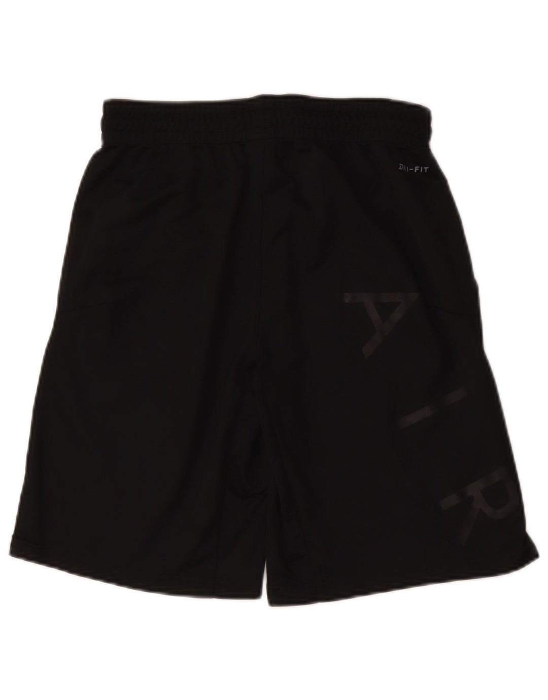 Pantaloni scurți sport grafic Dri Fit Jordan pentru bărbați, poliester mediu negru