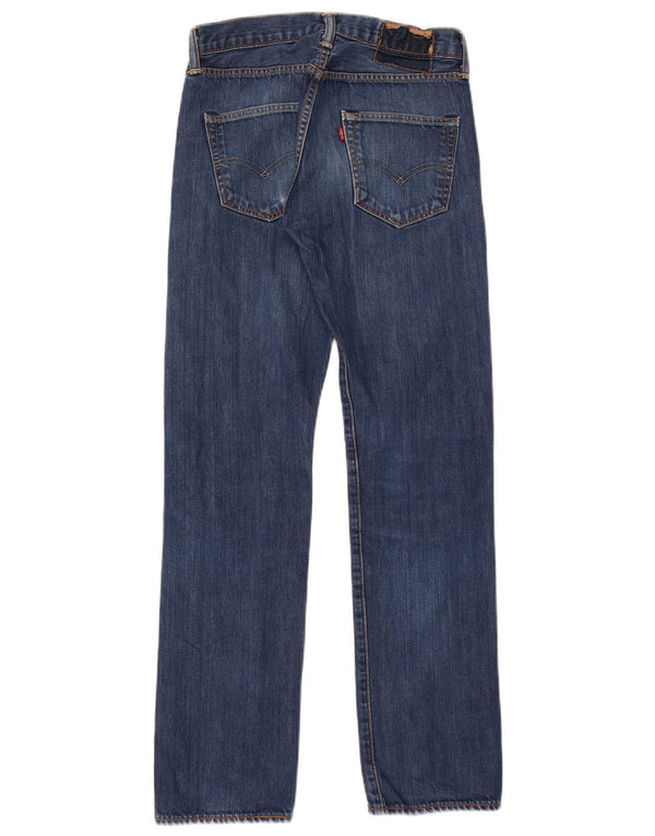 Blugi drepti pentru bărbați Levi's W28 L32 Bumbac albastru