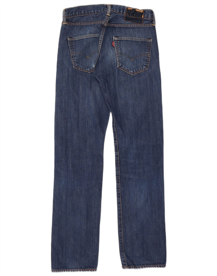Blugi drepti pentru bărbați Levi's W28 L32 Bumbac albastru
