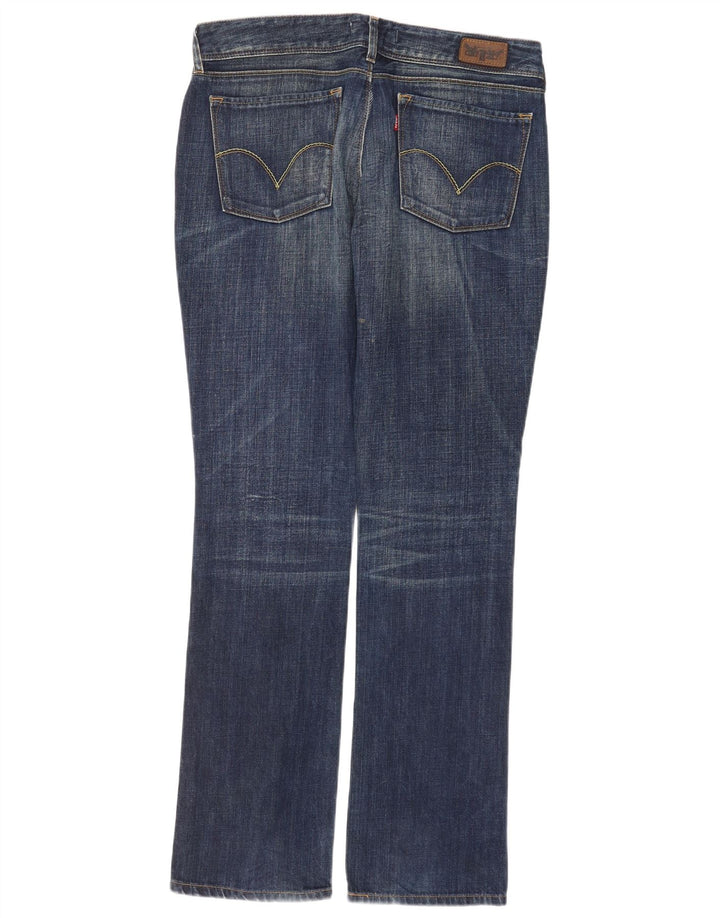 Blugi drepti 470 pentru femei Levi's W33 L34 bumbac bleumarin