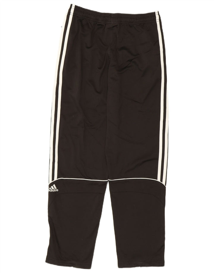 Pantaloni de trening Adidas baieti 13-14 ani poliester negru