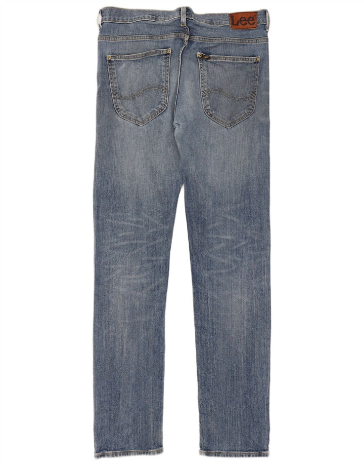 Blugi Lee Powell Slim pentru bărbați W33 L34 Bumbac albastru