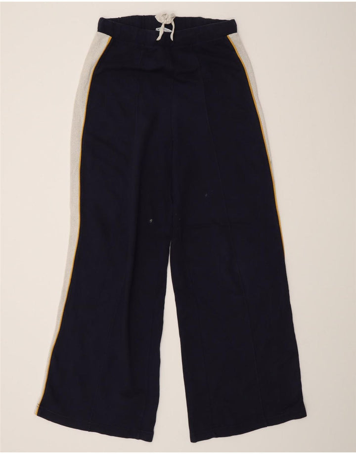 Pantaloni de trening Zara pentru femei UK 12 Medium Bleumarin Colorblock