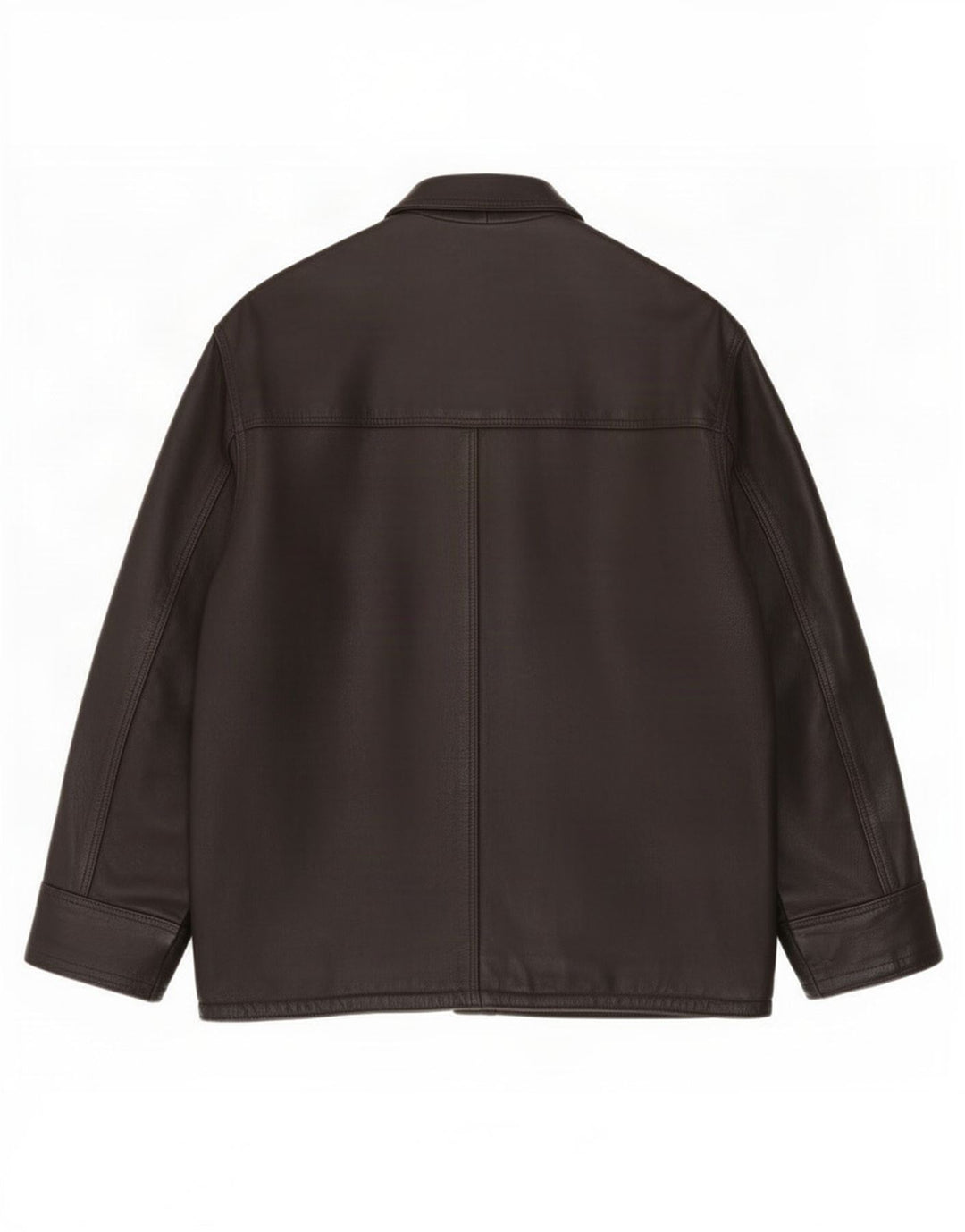 Jachetă de piele vintage pentru bărbați UK 44 2XL maro