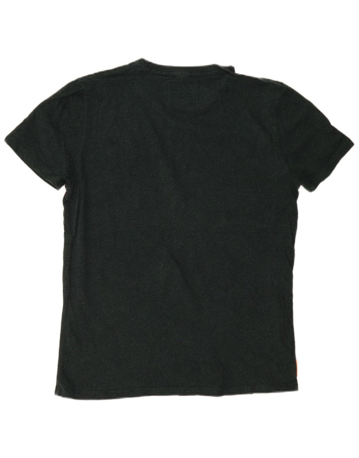 Tricou Superdry Bărbați Top XL Verde Bumbac