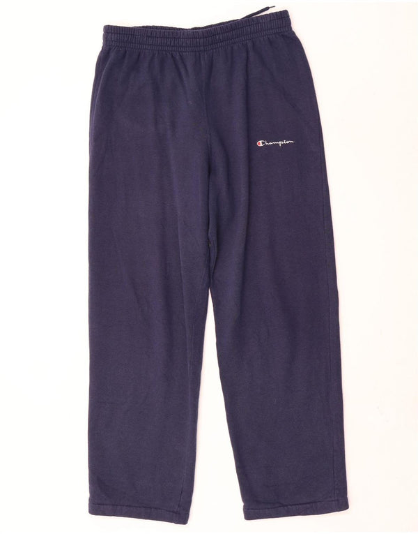 Pantaloni de trening pentru bărbați Champion XL, bumbac bleumarin