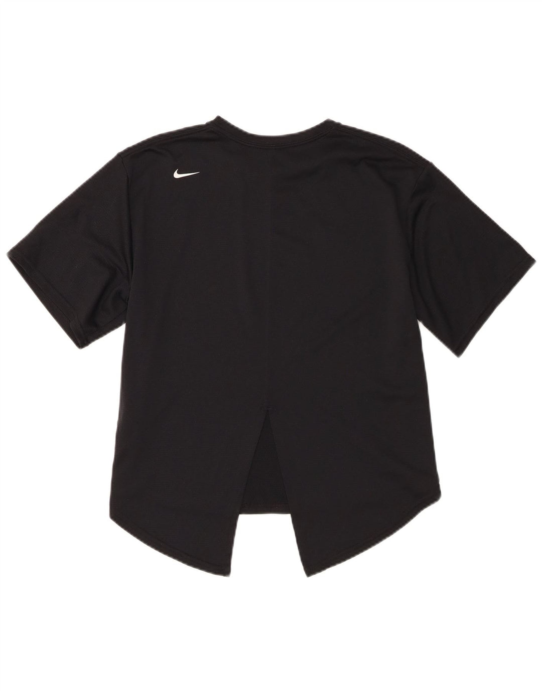 Tricou grafic supradimensionat pentru femei Nike Dri Fit Top UK 10 Small Black