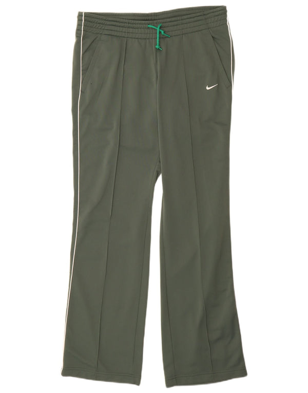 Pantaloni de trening Nike pentru femei UK 8/10 Poliester kaki mic