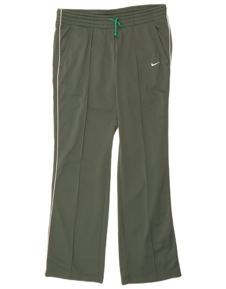 Pantaloni de trening Nike pentru femei UK 8/10 Poliester kaki mic