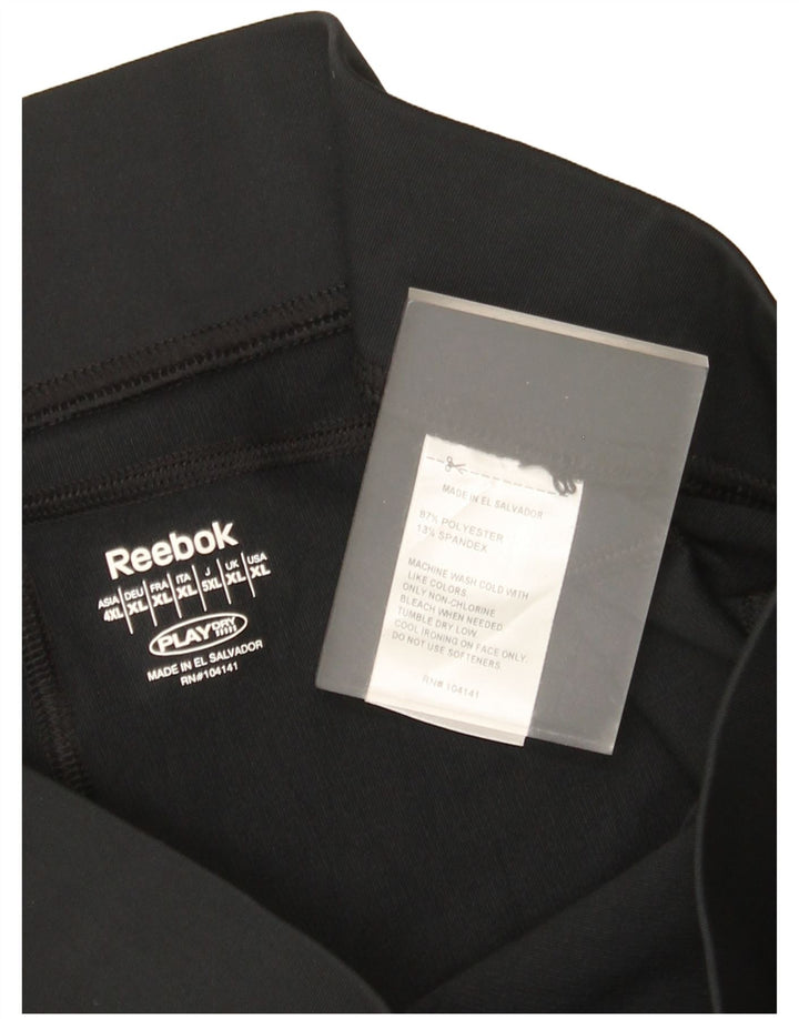 Leggings pentru femei Reebok UK 18 XL poliester negru