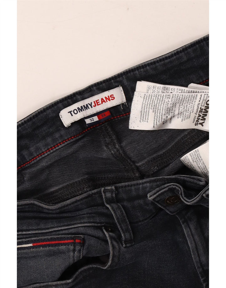 Blugi slim pentru bărbați Tommy Hilfiger W32 L32 bumbac gri
