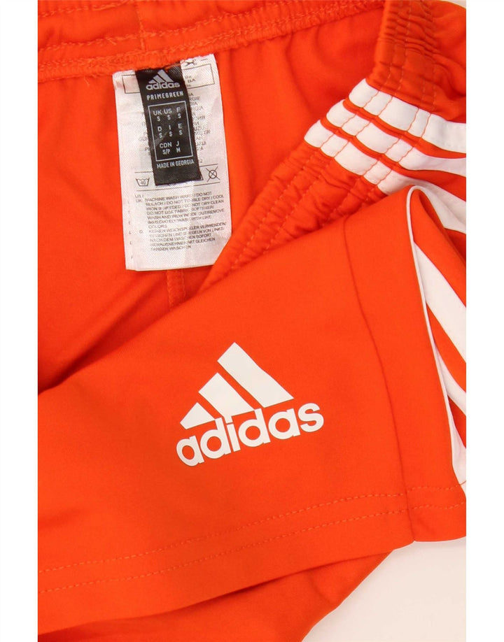 Pantaloni scurți sport Aeroready Adidas pentru bărbați, poliester portocaliu mic