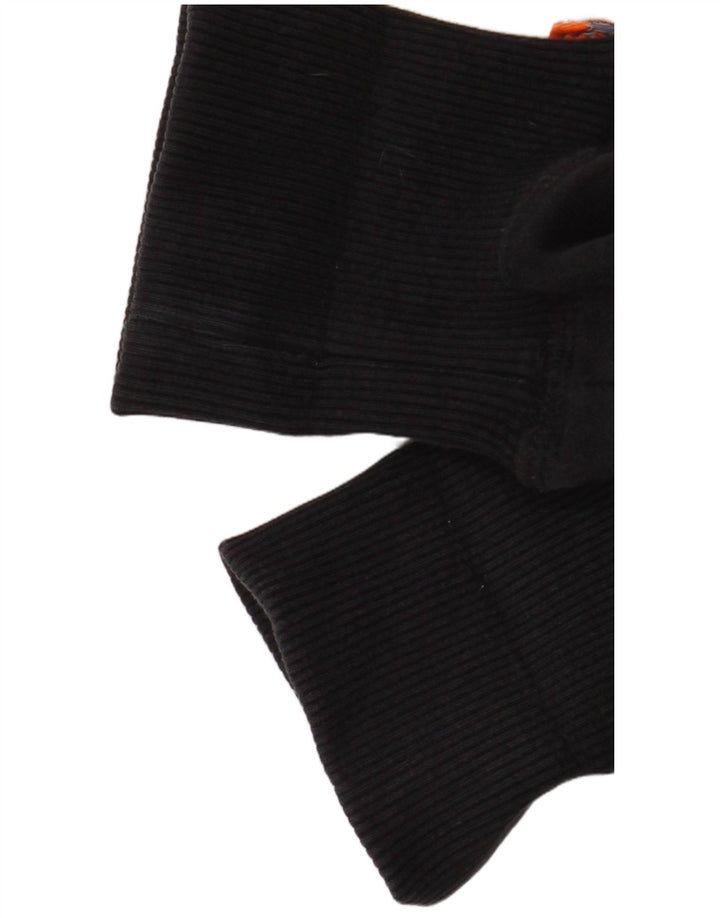 Pulover grafic Superdry pentru bărbați, bumbac mediu negru