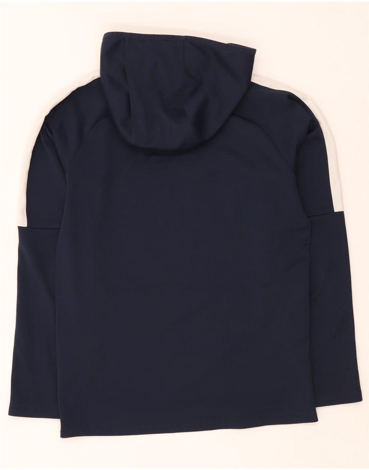 Pulover Nike Dri Fit pentru bărbați cu glugă, mic, albastru, poliester color