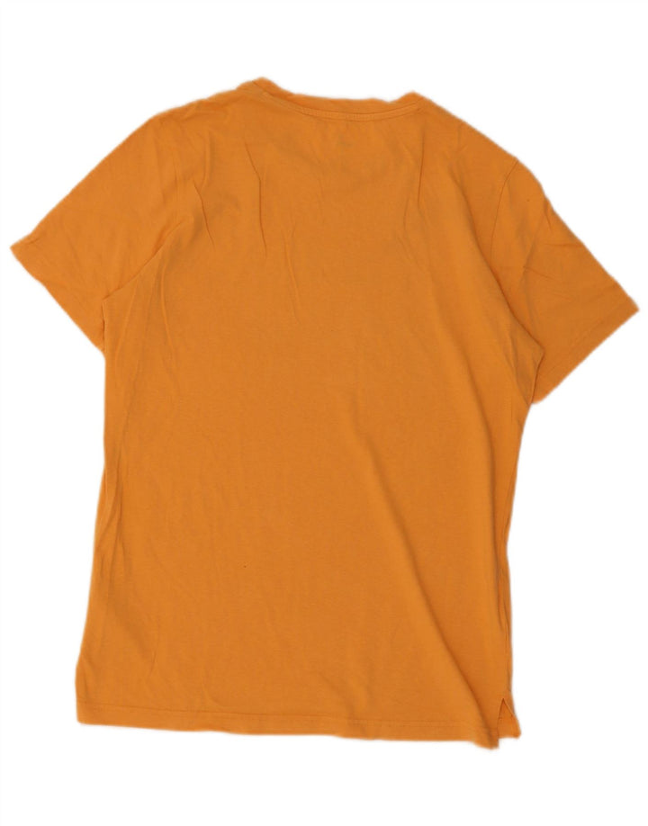 Tricou grafic Puma pentru bărbați Top mic din bumbac portocaliu