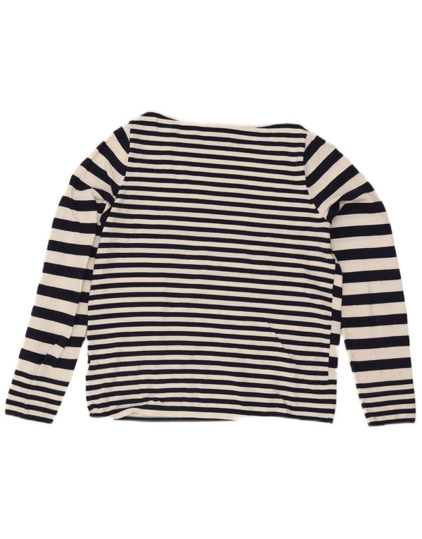 Pulover Tommy Hilfiger pentru damă, cu gât de barcă, UK 10 Small White Nautical