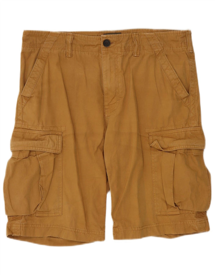 Pantaloni scurți cargo TIMBERLAND pentru bărbați W32 bumbac mediu bej