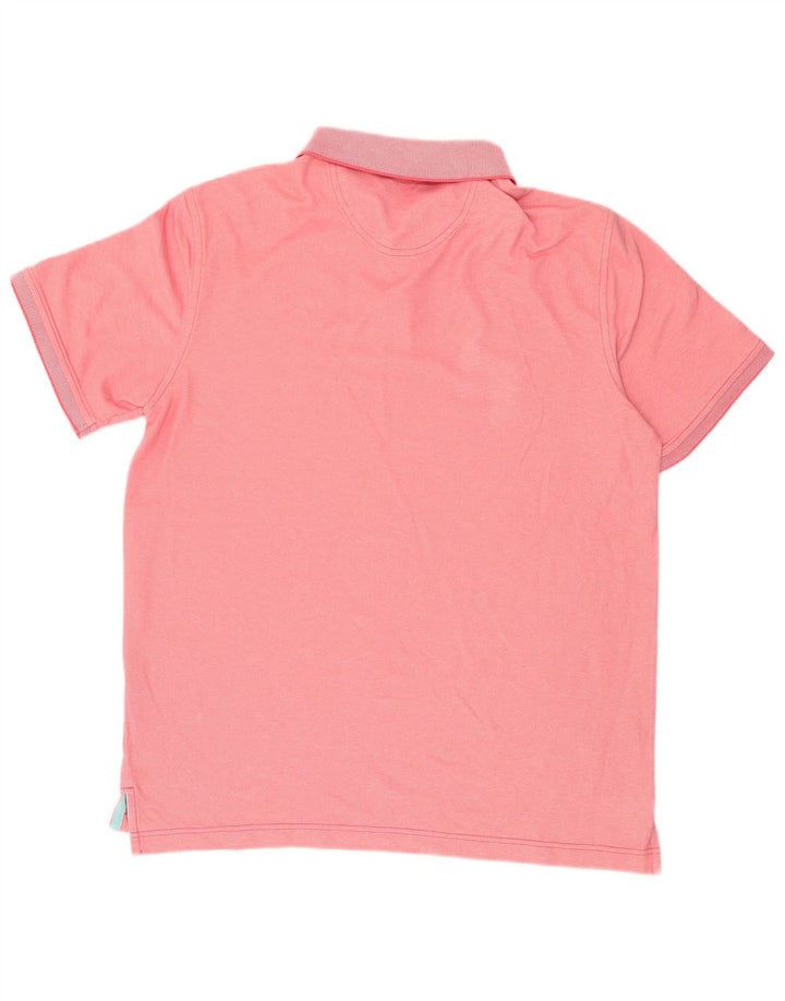Tricou polo IZOD pentru bărbați, bumbac roz mediu