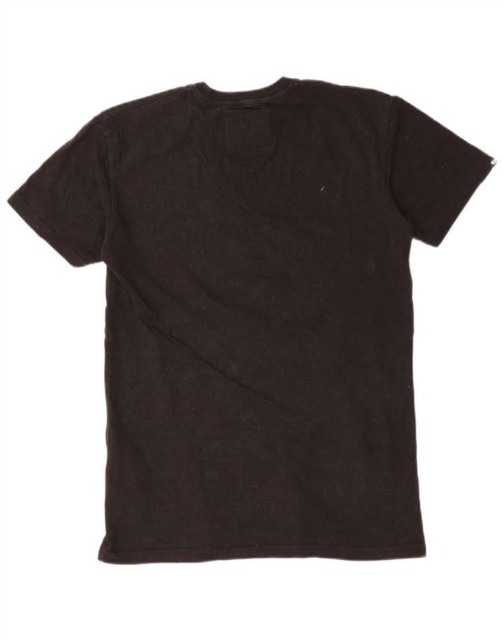 Tricou grafic Superdry pentru bărbați Top mic negru