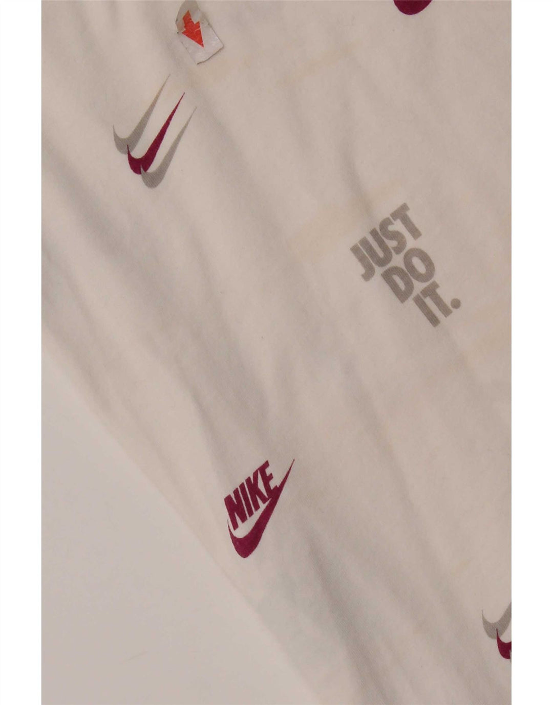 Tricou grafic Nike pentru bărbați Top mare din bumbac alb