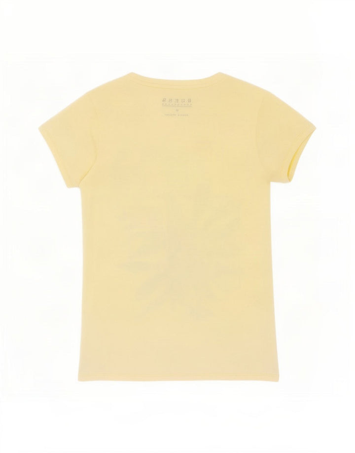 Tricou grafic Guess pentru femei Top UK 12 Medium Yellow