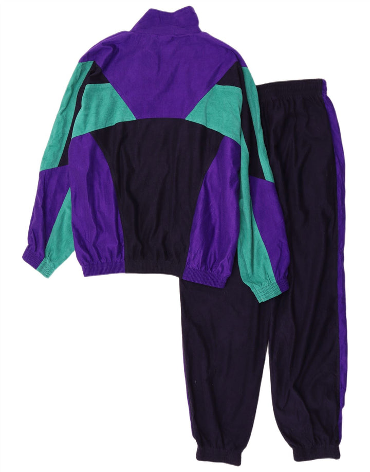 Trening complet pentru bărbați vintage, mare, multicolor, blocuri de culoare