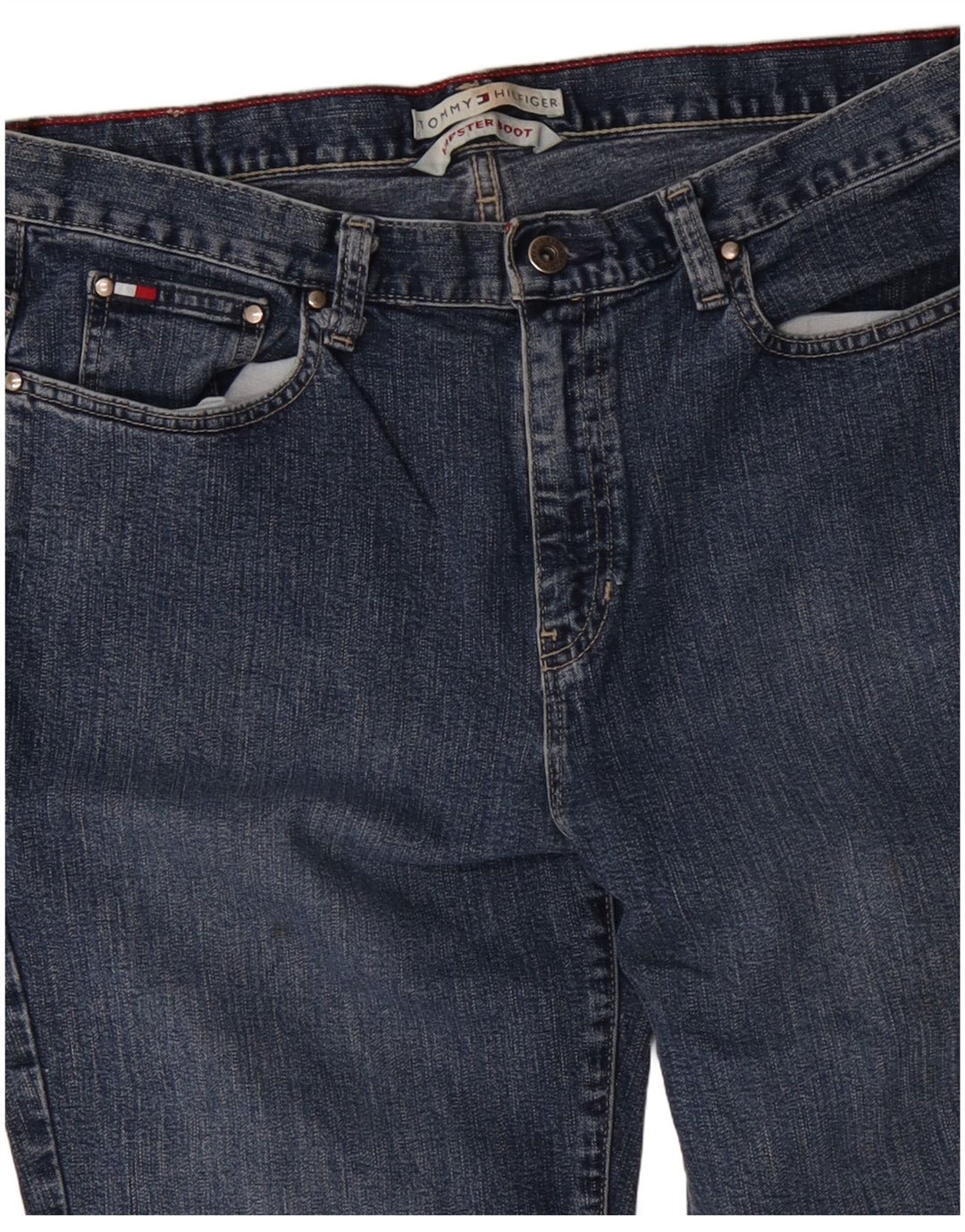 Blugi pentru femei TOMMY HILFIGER Hipster Bootcut W34 L31 Albastru