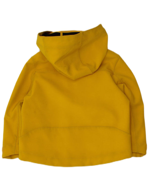 Jachetă de vânt cu glugă Polo Ralph Lauren pentru bebeluși 18-24 luni galbenă