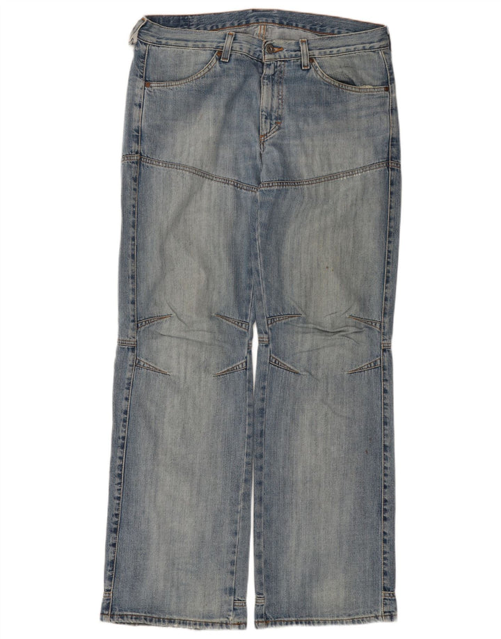 MUSTANG Îmbrăcăminte de lucru pentru bărbați Blugi drepti W33 L34 Bumbac albastru