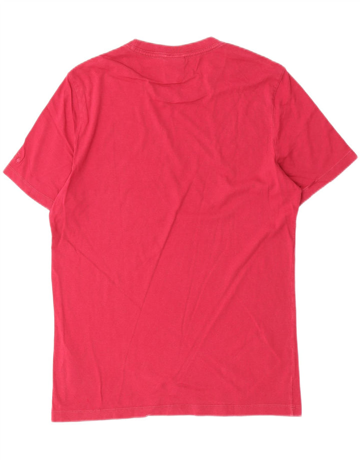 DIADORA Mens Graphic T-Shirt Top Medium Red Cotton